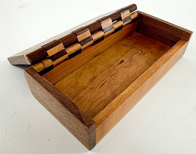 Available now small double spline wooden box (ships in 1-2 weeks)