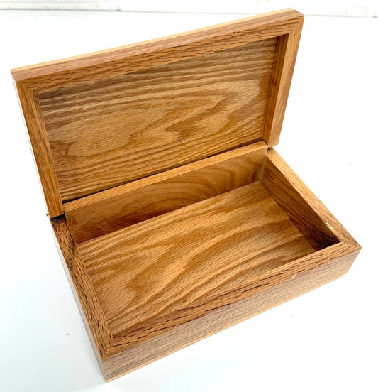 Available now Oak box 8.5x4.5x2