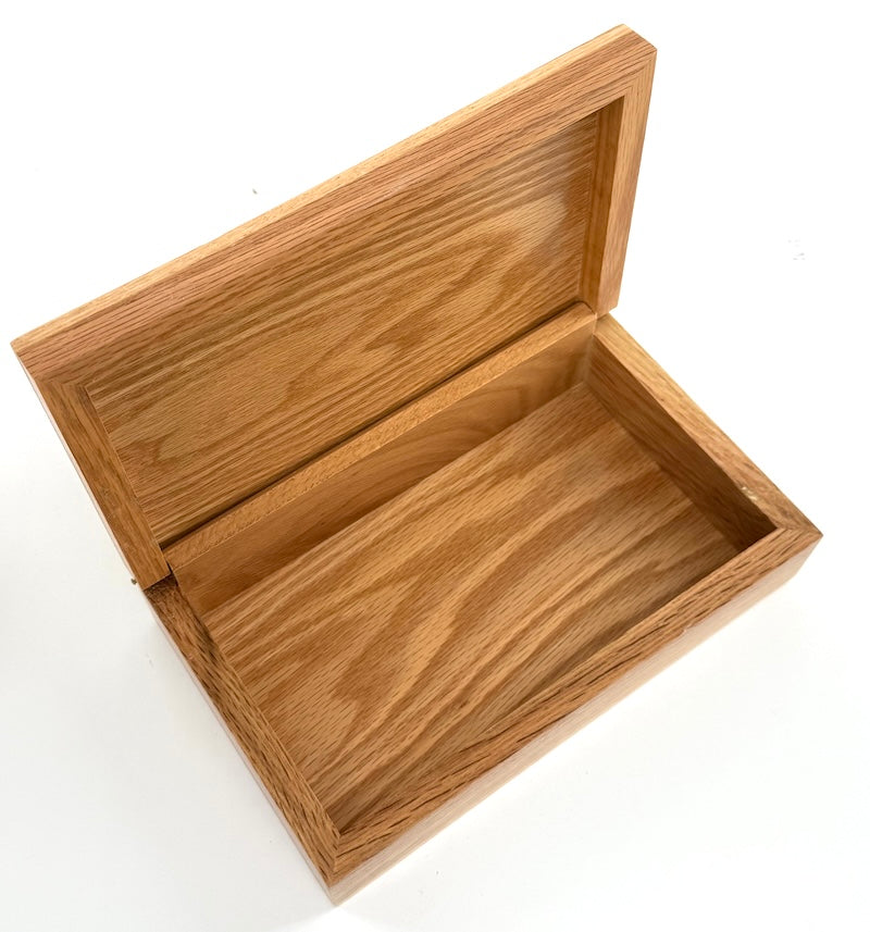 Oak box 8.5x4.5x2 - TreeToBox