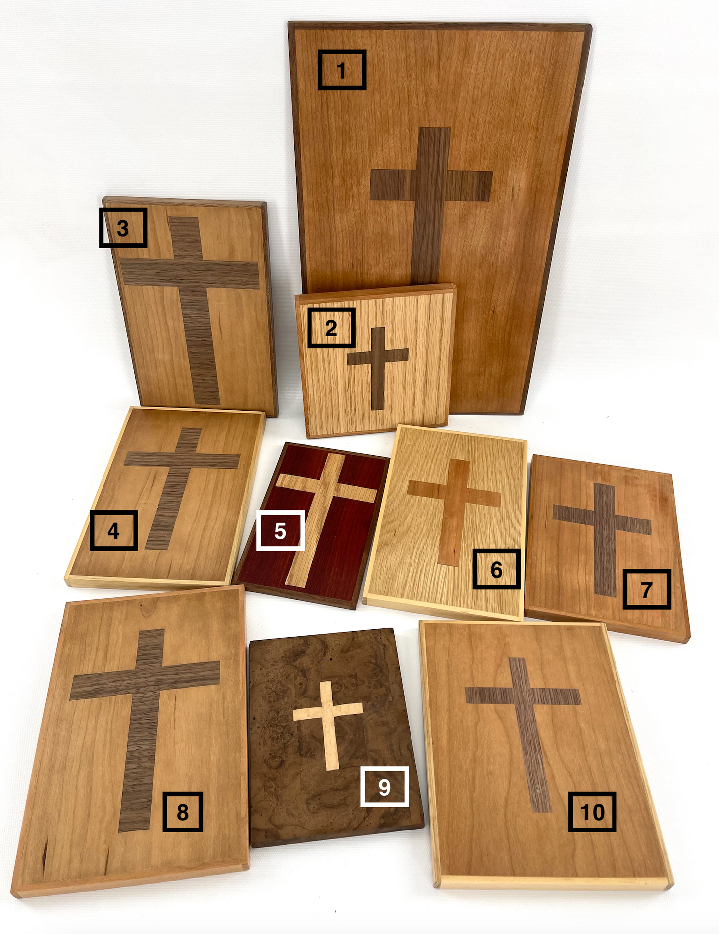 Available now Inlaid Cross