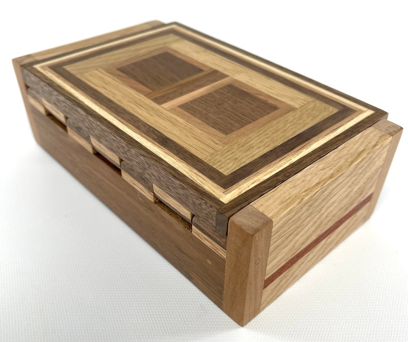 Available now Custom wooden hinged box - TreeToBox