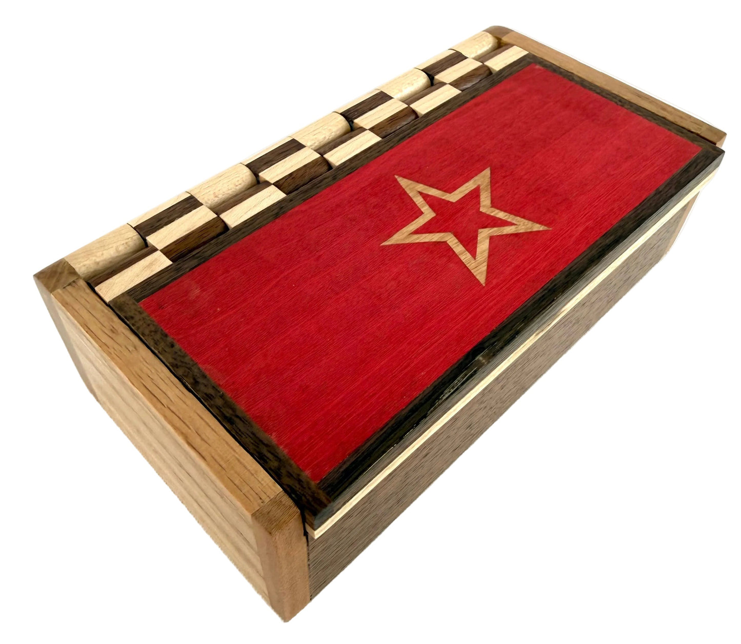 Inlaid Star Box - TreeToBox