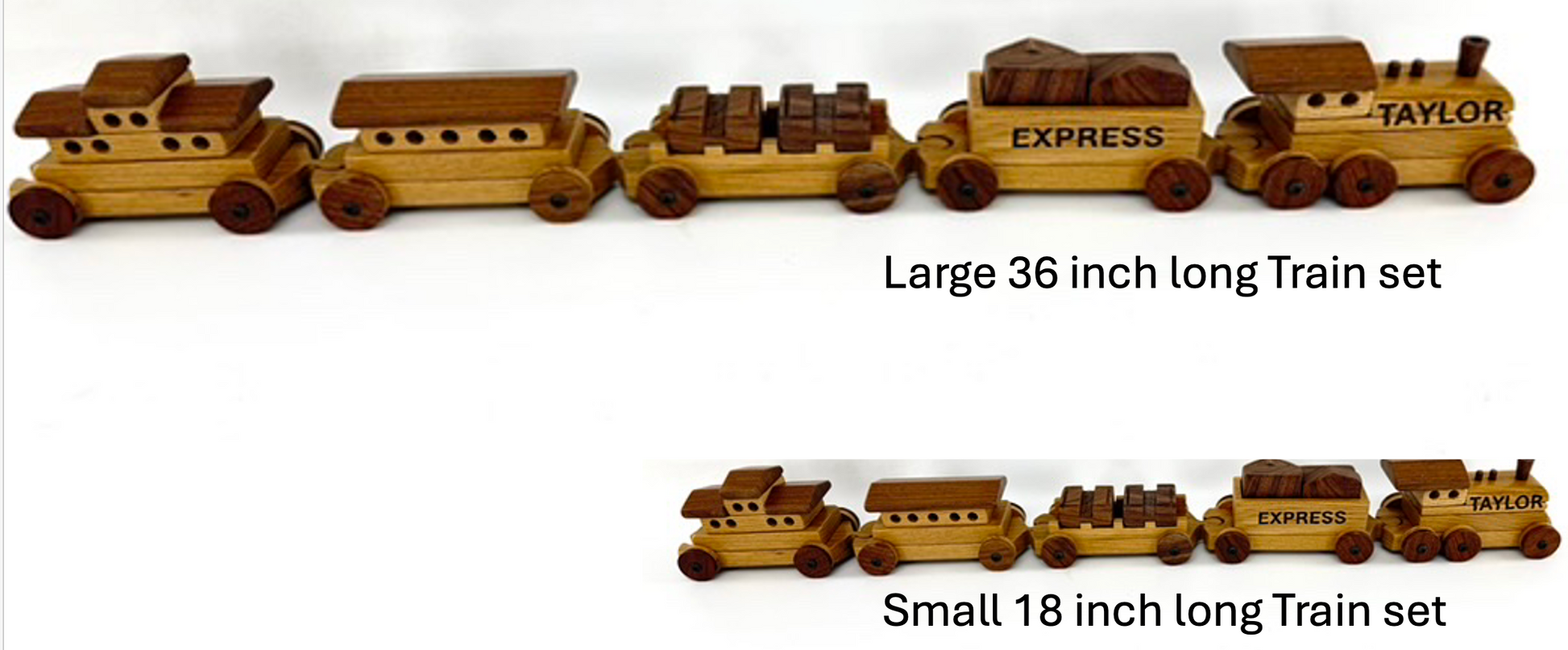 Wooden Toy Train sets - TreeToBox