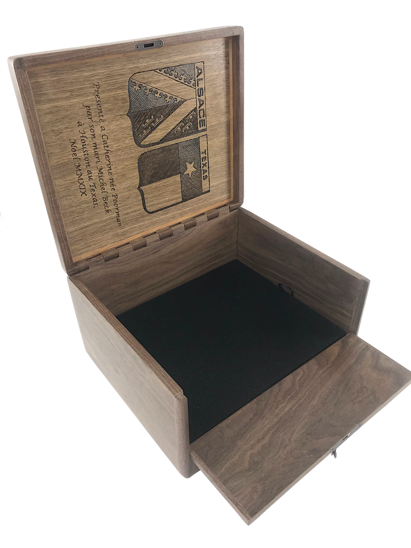 Design a Custom wooden Bible box here - TreeToBox