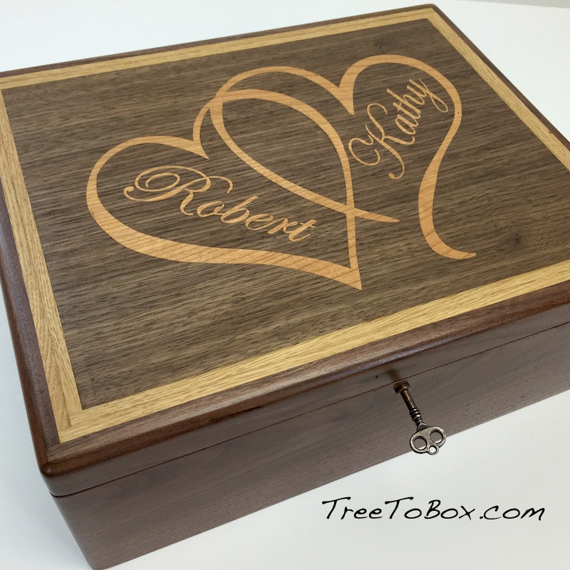 Design a one-of-a-kind Wooden Urn here - TreeToBox