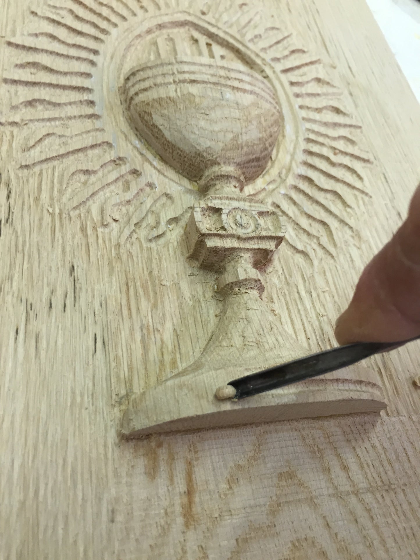 Carved wooden tabernacle