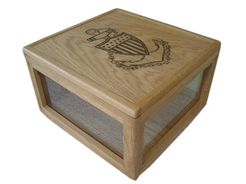 Design your Coast guard hat display box here - TreeToBox