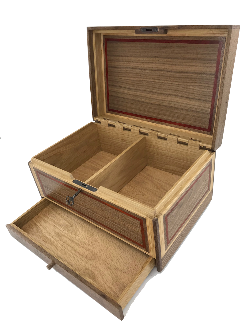 Custom wooden Recipe box