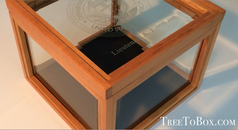 Department of the Navy hat box - TreeToBox
