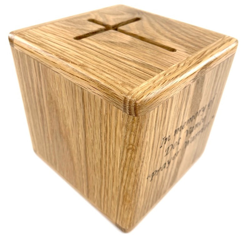 Design a Custom Wooden Prayer box<p><h5><span style="color: #2b00ff;">(Base price shown) - TreeToBox