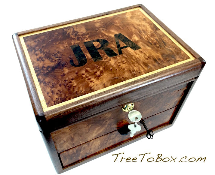 Custom wooden Gun box - TreeToBox