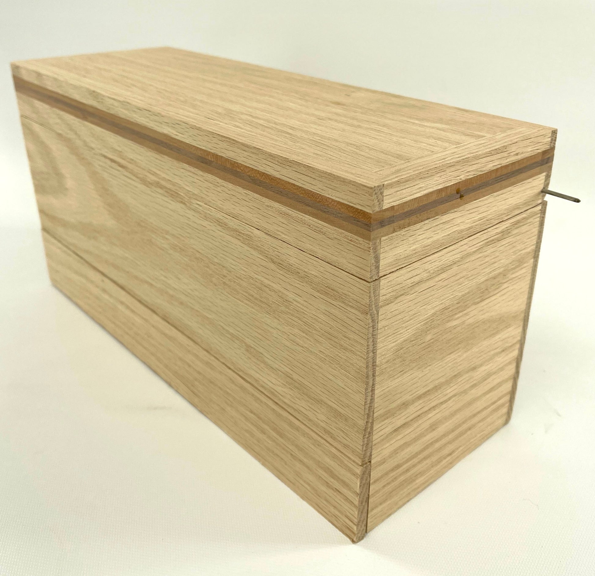 Available Now Doublewide wooden Recipe box - TreeToBox