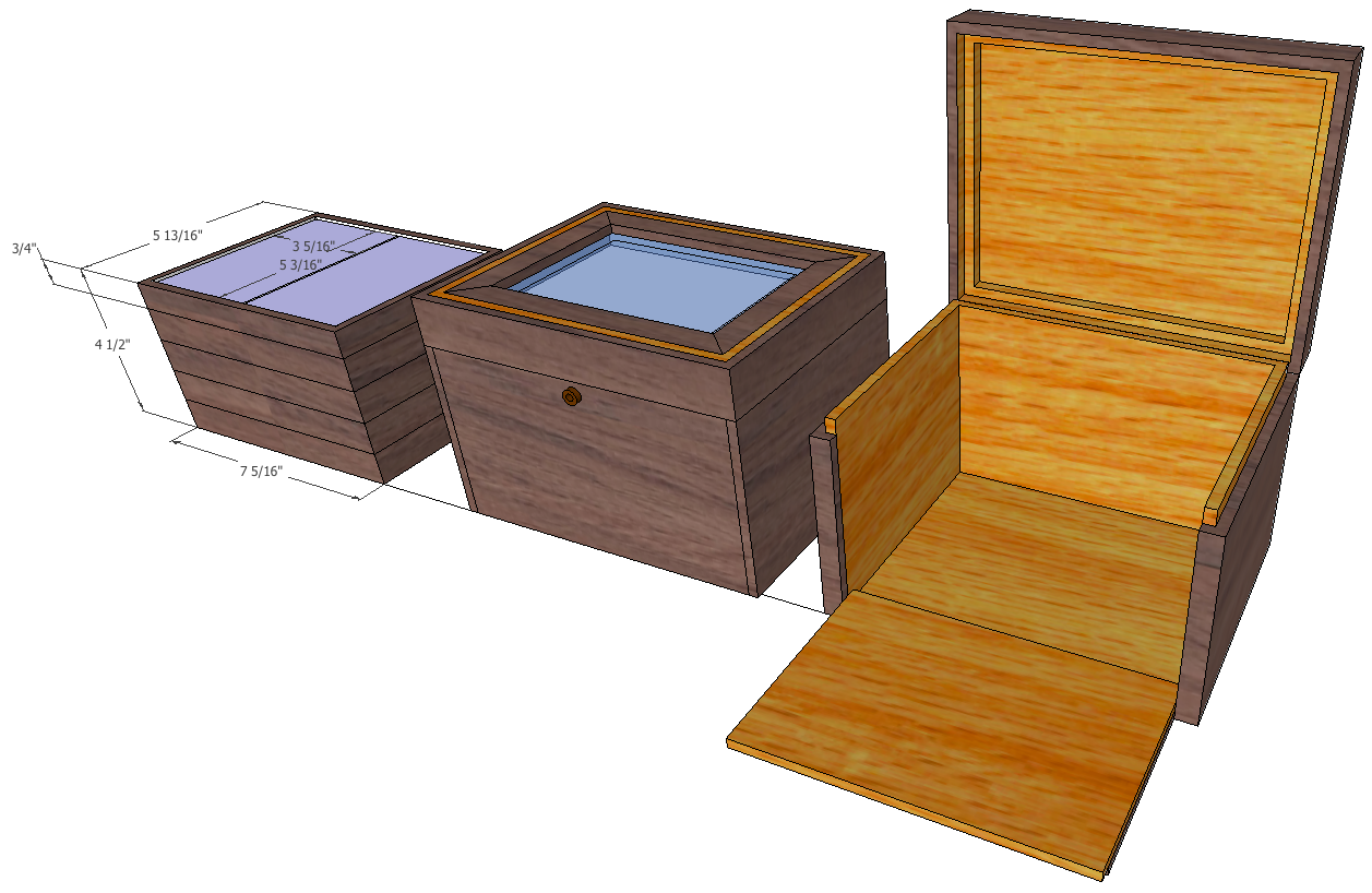 Custom wooden coin box - TreeToBox