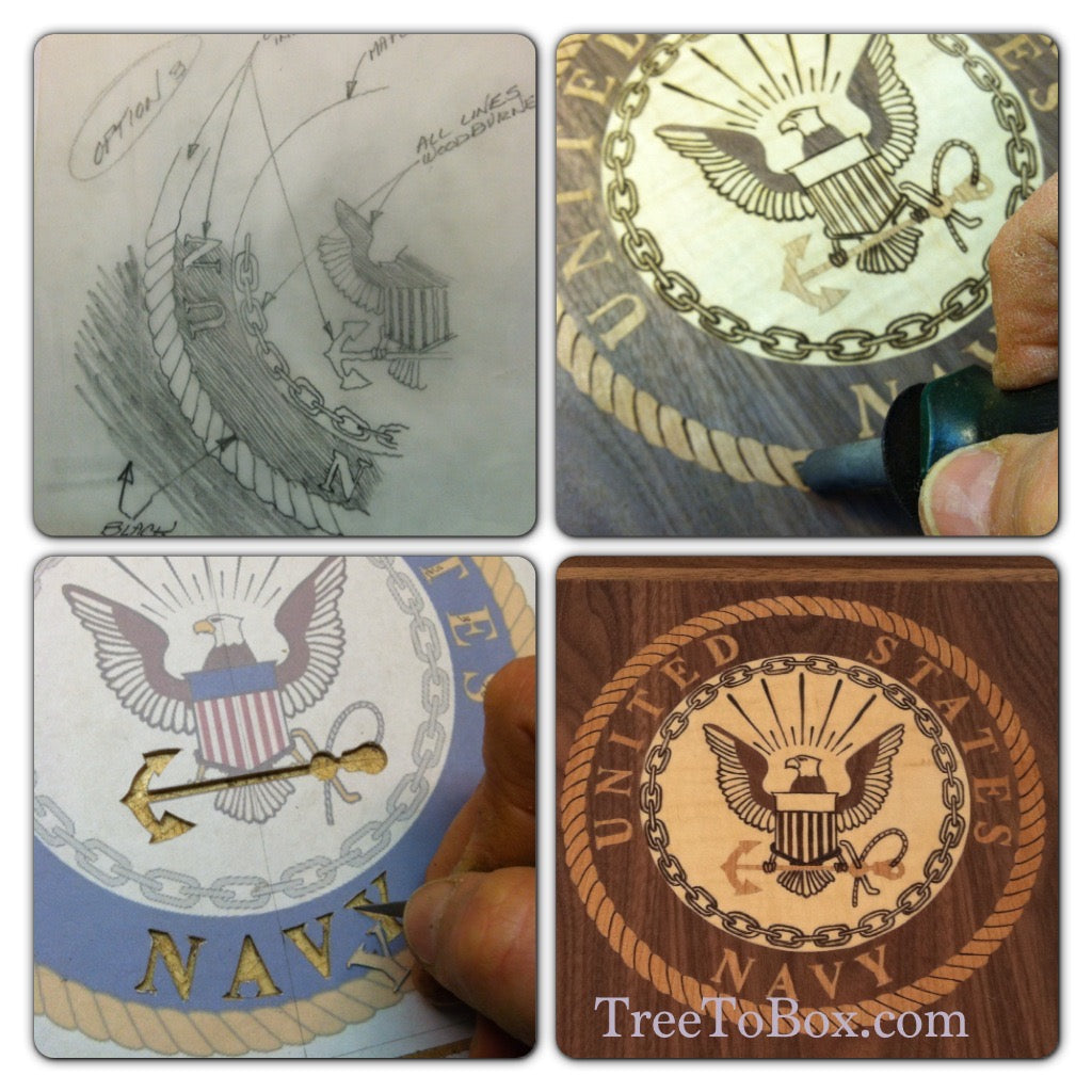 Charge book vessels for Navy Chiefs<p><h5><span style="color: #2b00ff;">(Base price shown) - TreeToBox
