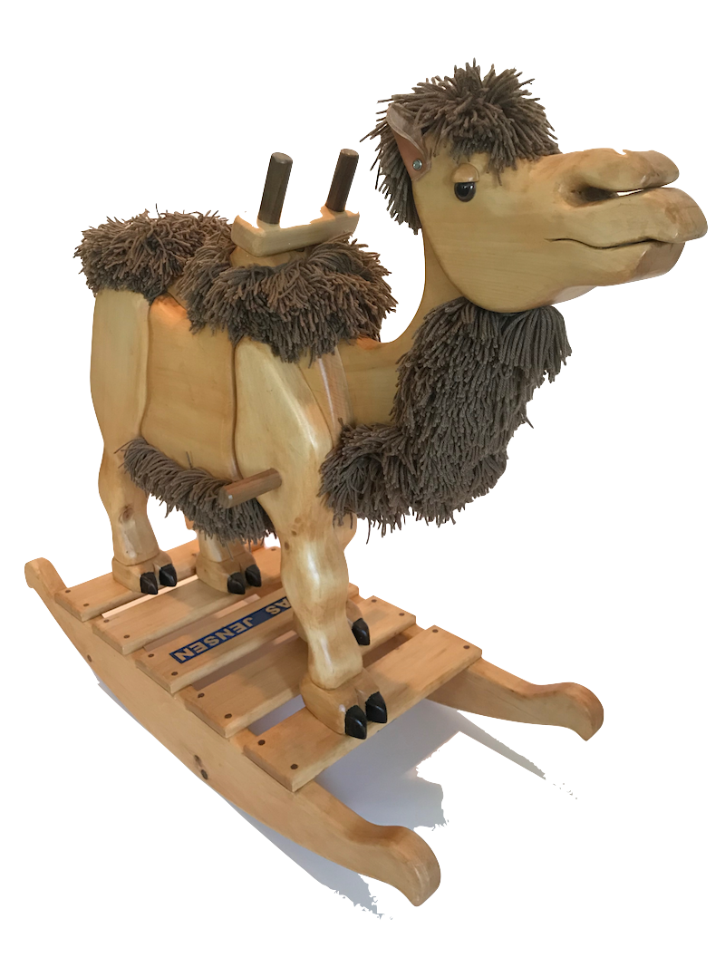 Wooden Rocking Camel - TreeToBox