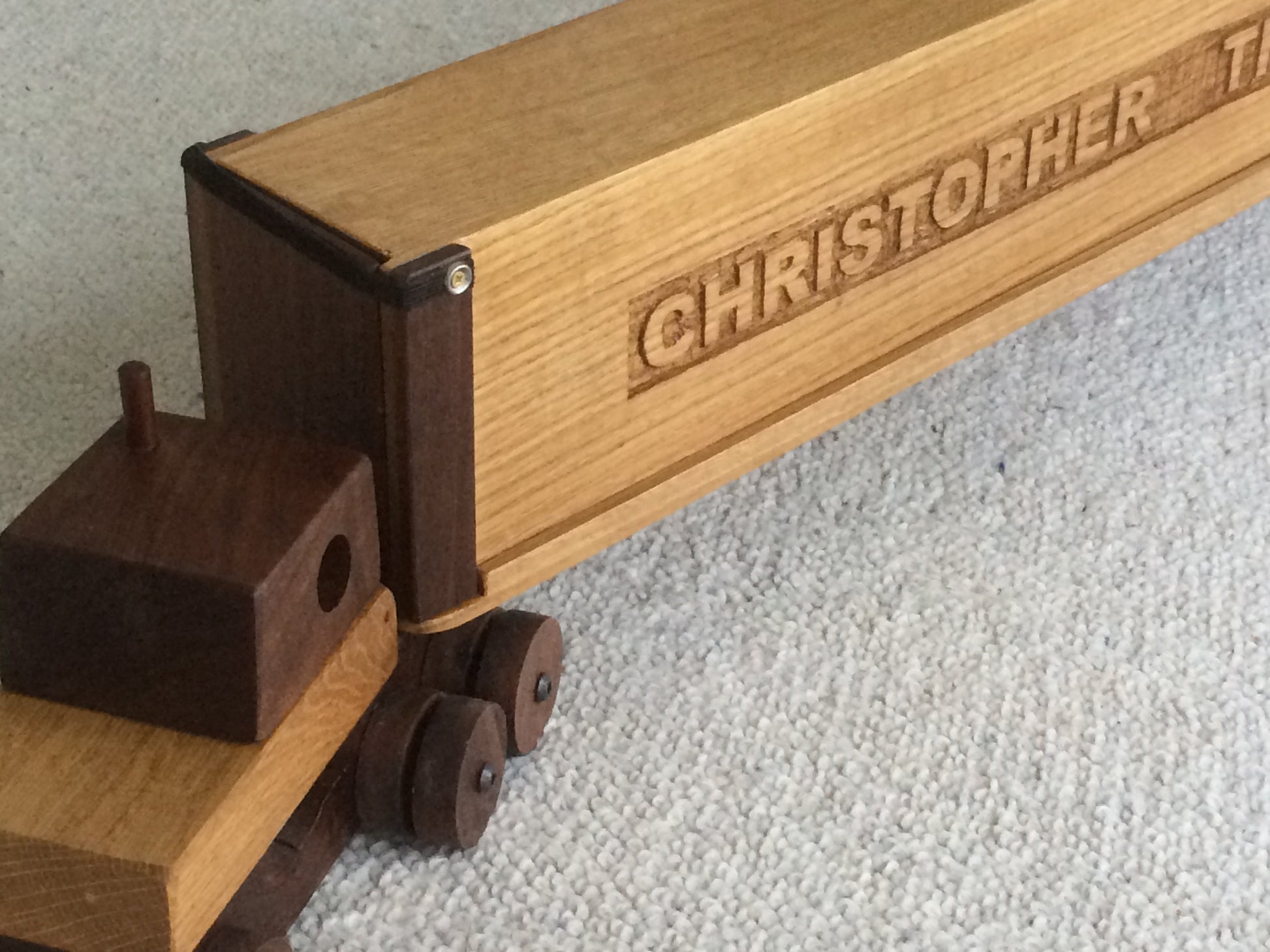 Design a wooden Toy Train set here (starting price shown) - TreeToBox