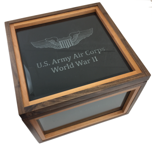 US Army Air Corps Hat Box - TreeToBox