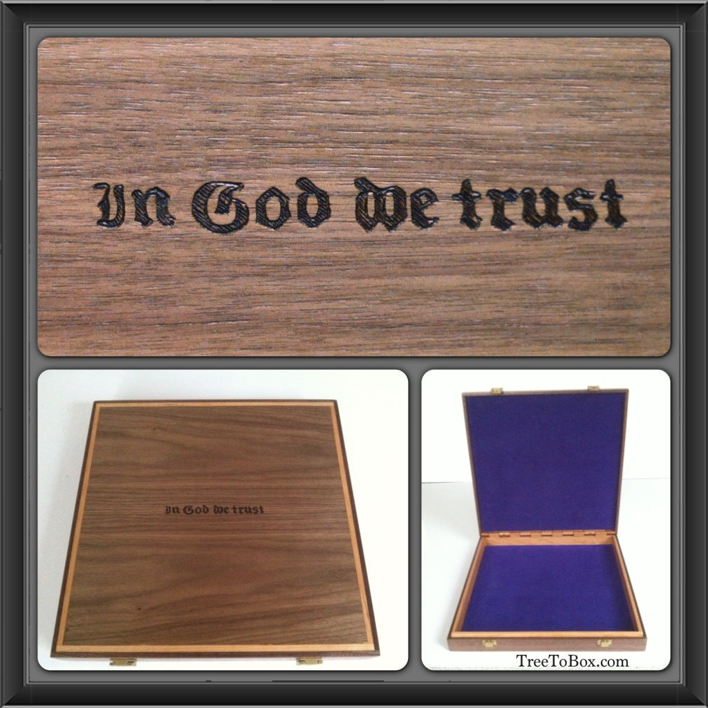 Design your Custom wooden Bible box here - TreeToBox