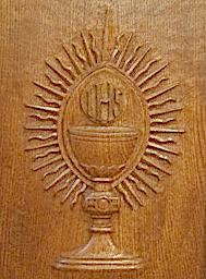 Carved wooden tabernacle